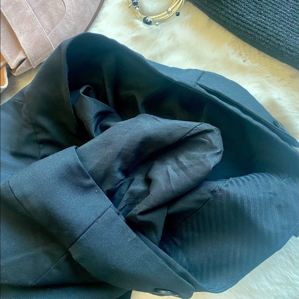 BANANA REPUBLIC | Womens Business Casual Vintage-Style Black Pants Sz 2 - Picture 4 of 8
